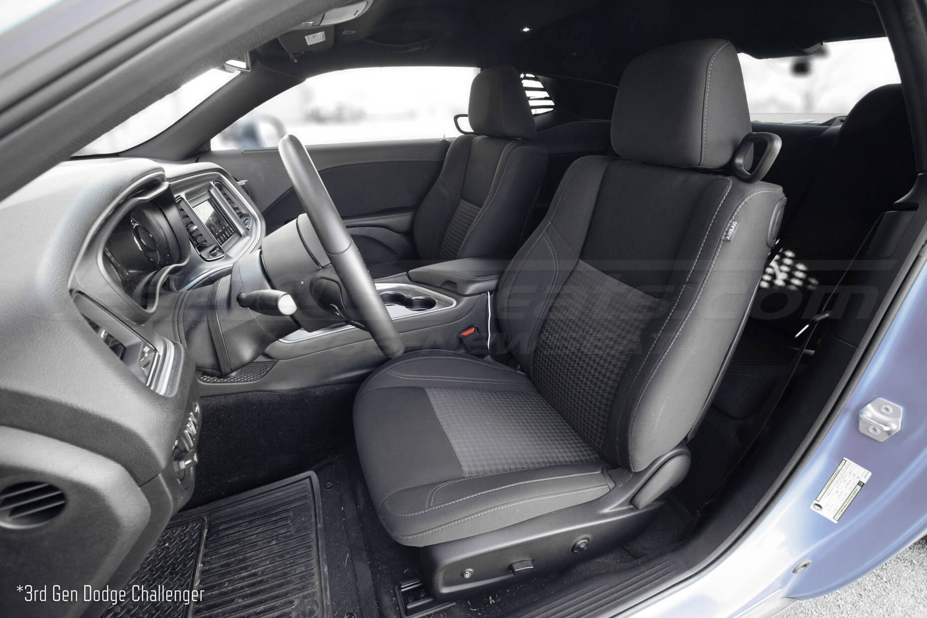 Original cloth seats in 2015-2023 Dodge Challenger