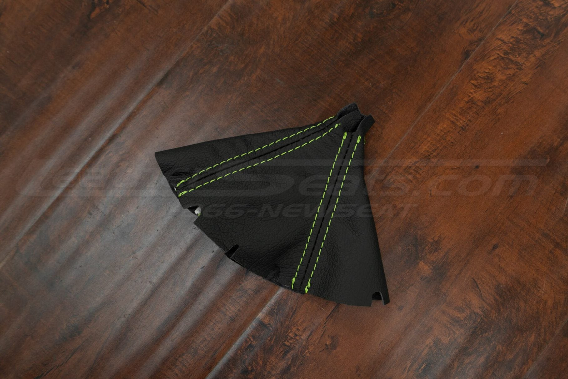 Side view of custom shifter cover for dodge viper