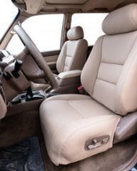 Toyota Land Cruise Leather Seat Replacement and Custom Interior Upgrades