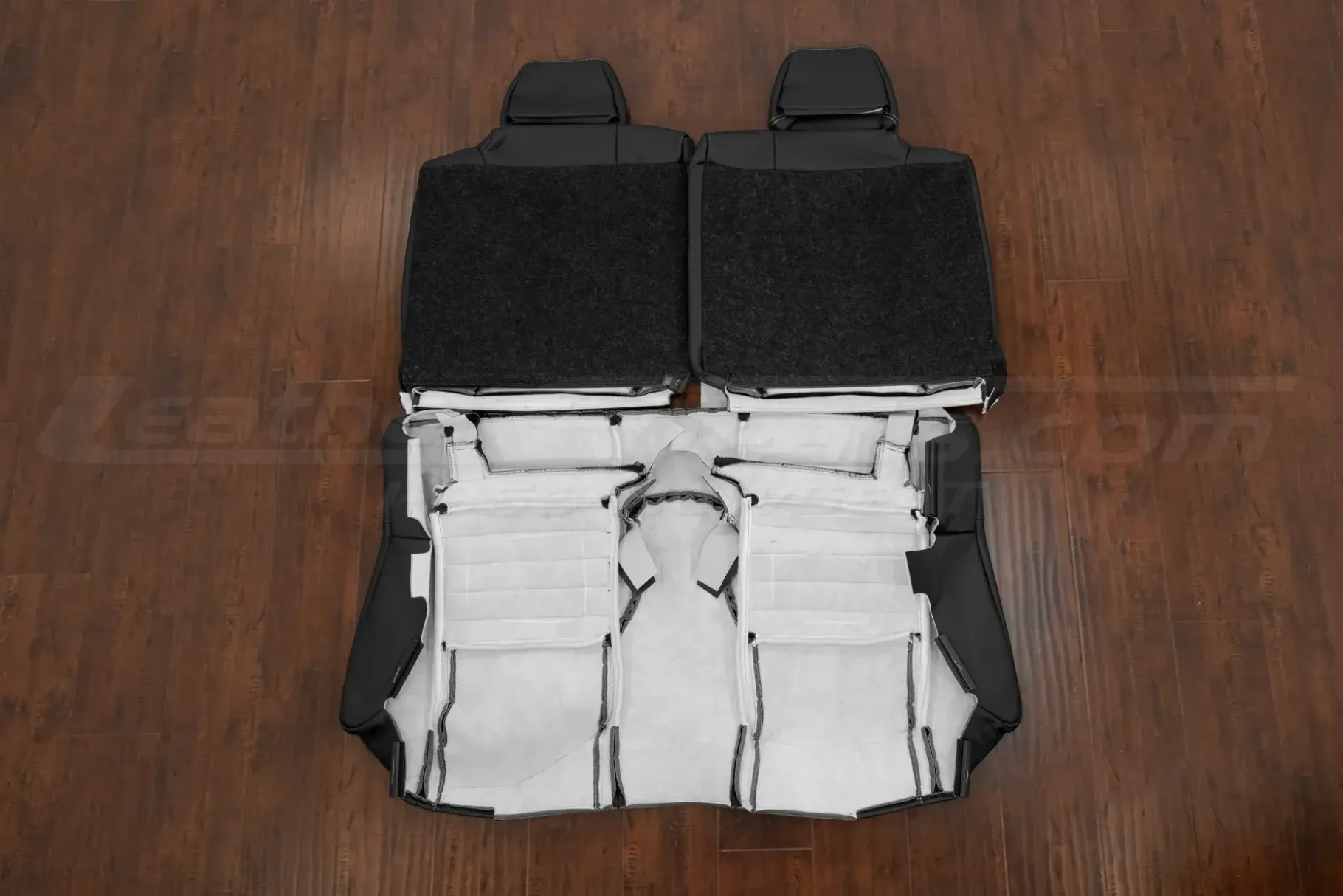 Rear seat mustang upholstery flipped