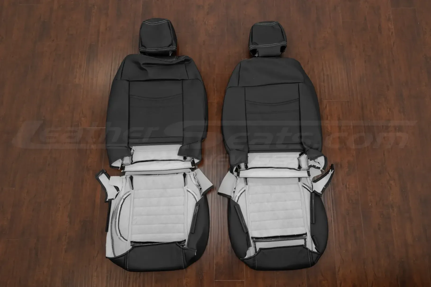 Front seat mustang upholstery flipped