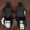 Front sea ford raptor leather upholstery flipped