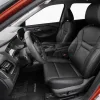 2021-2026 Nissan Rogue with black replacement leather seat covers - front driver