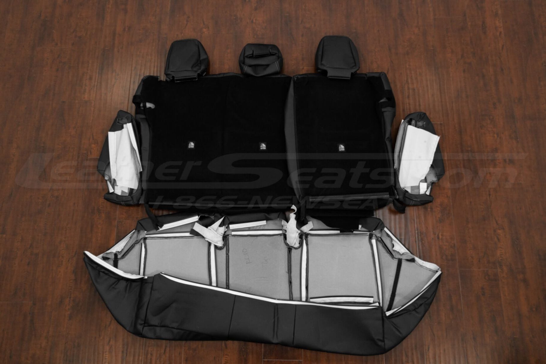 Rear seat nissan rogue upholstery flipped