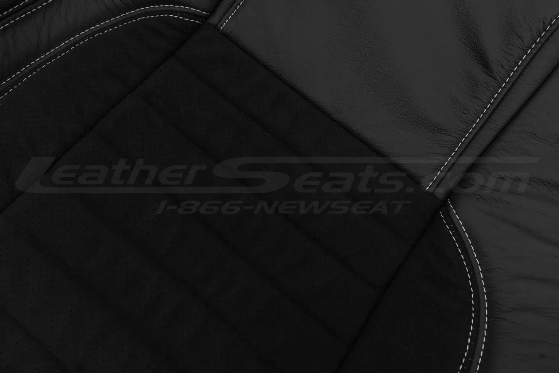 Perforated synthetic suede leather texture close-up