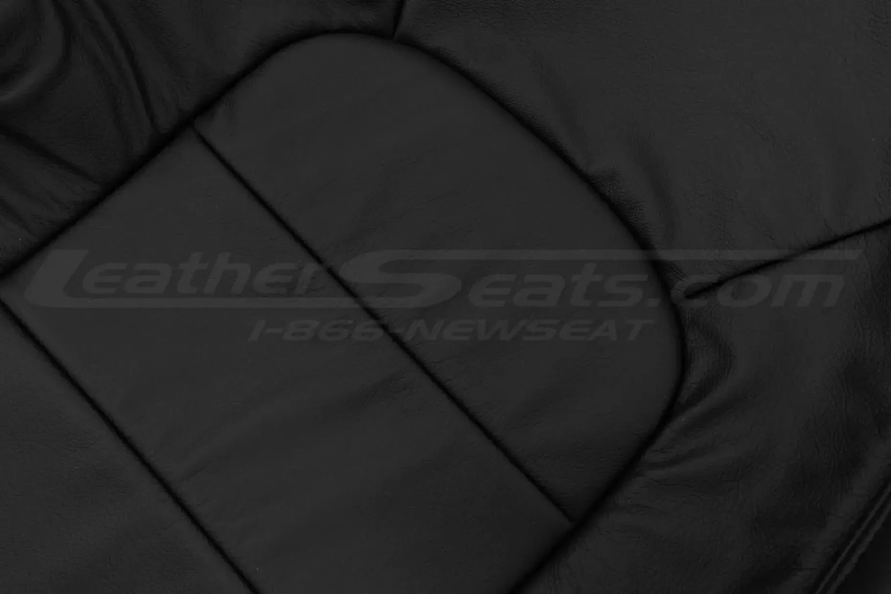 Automotive-grade leather texture close-up