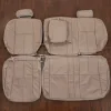 Silverado 60/40 Split Rear with Armrest rear seat upholstery in Sandstone