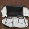 Back view of rear seat Honda Accord upholstery
