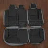 Interlaced Hex quilted leather seats for toyota tacoma