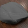 Light Grey aftermarket leather center console cover