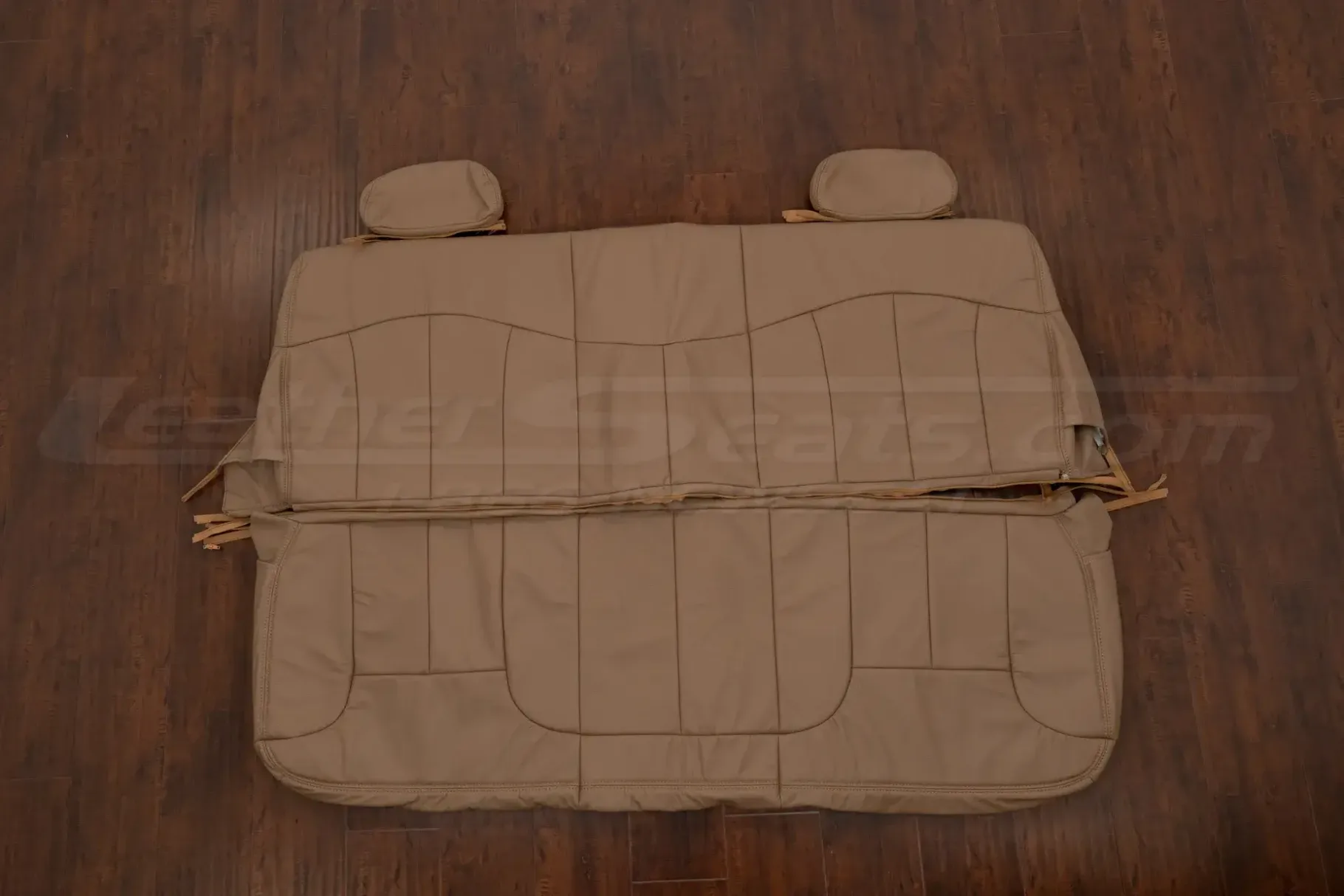 Aftermarket replacement leather seat covers for Chevy Silverado - Rear seat upholstery