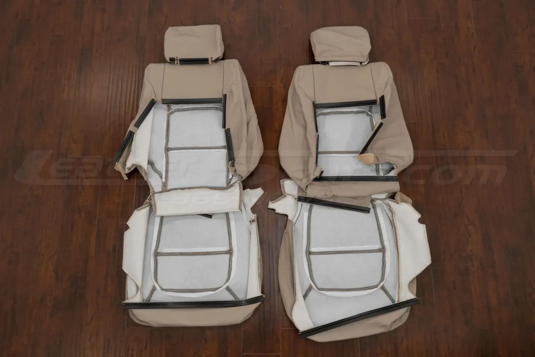 Front seat upholstery flipped for acura legend sedan