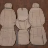 2007-2013 GMC Sierra Sandstone leather seat skins - front seat upholstery