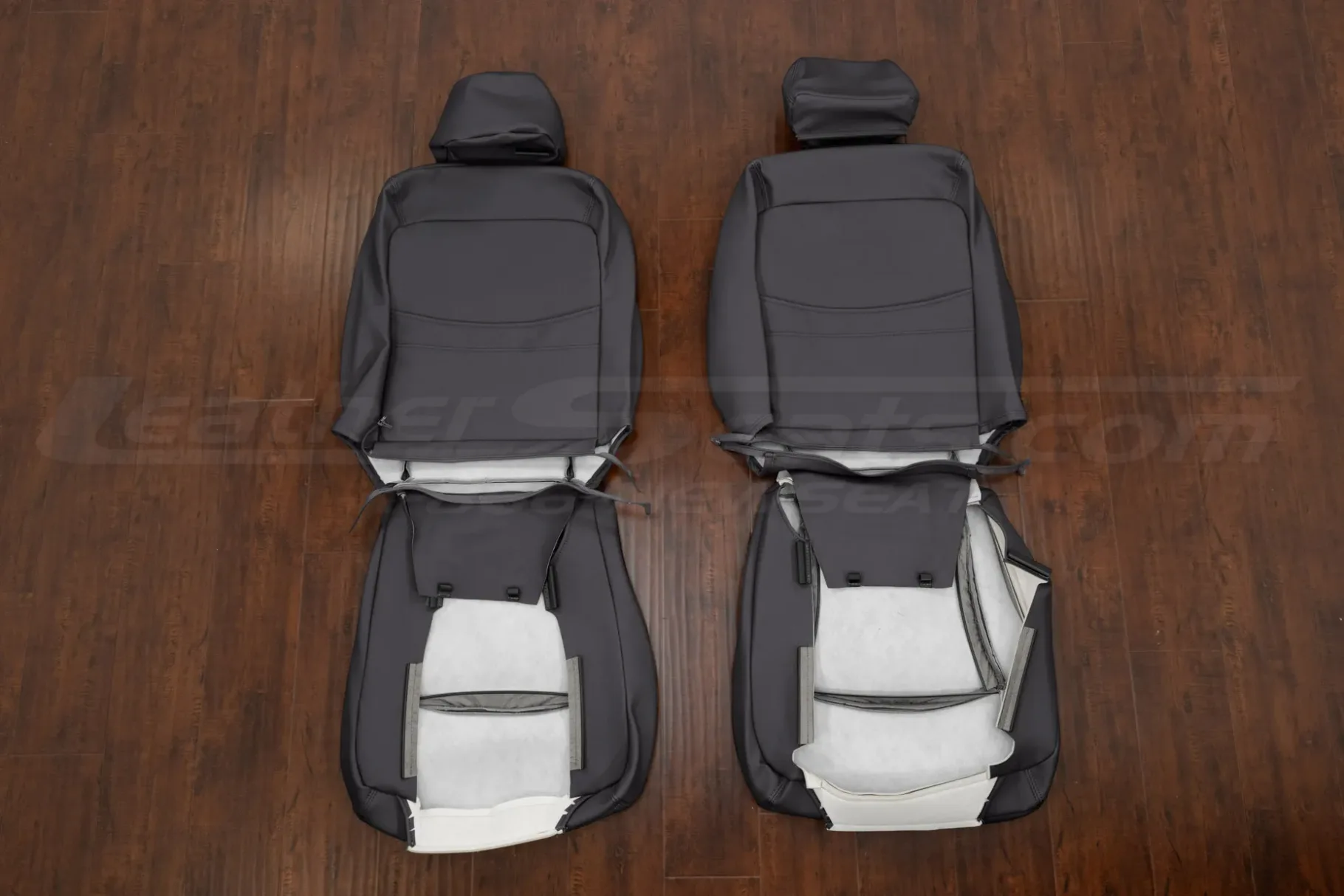 Front seat Accord seat skins flipped