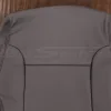 Upper section of platinum leather backrest cover