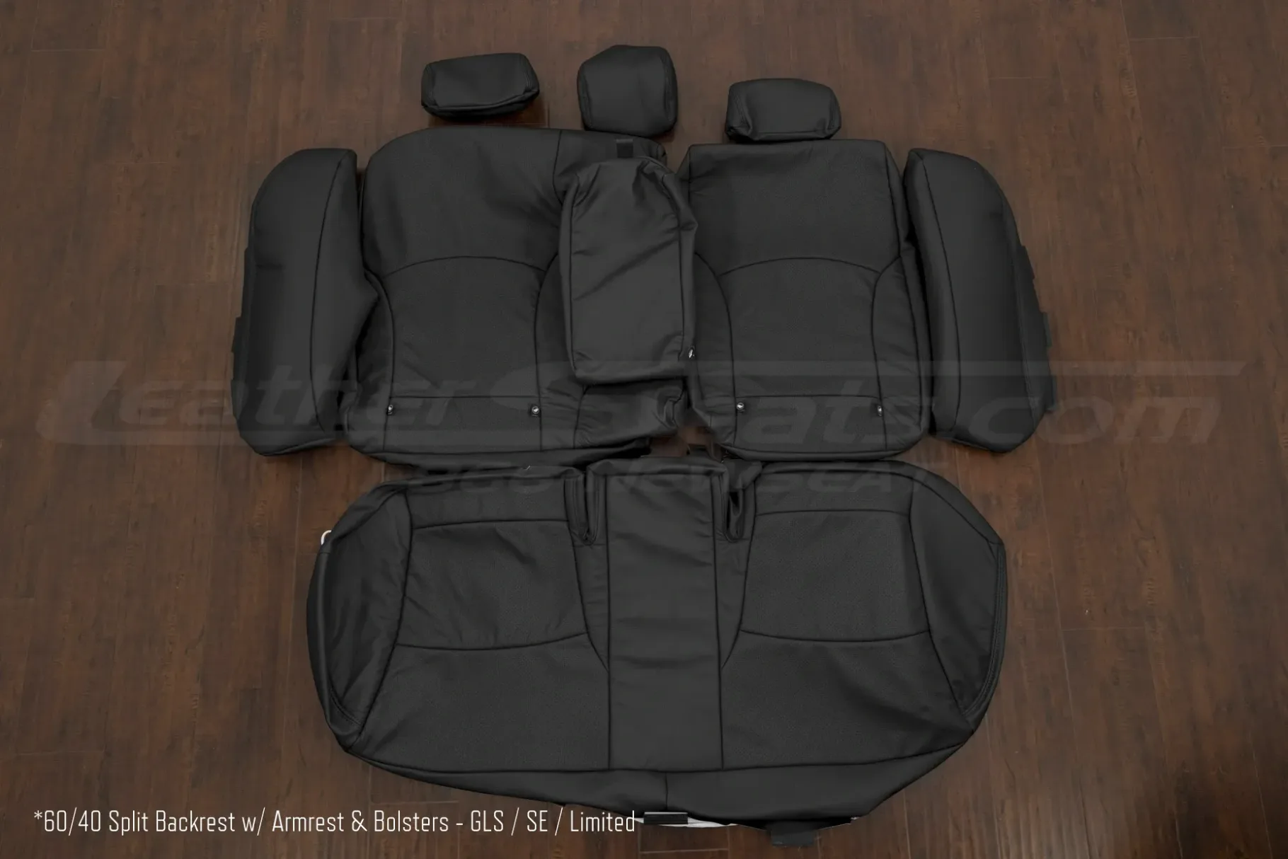 60/40 Split backrest with armrest and bolsters rear seats for hyundai sonata