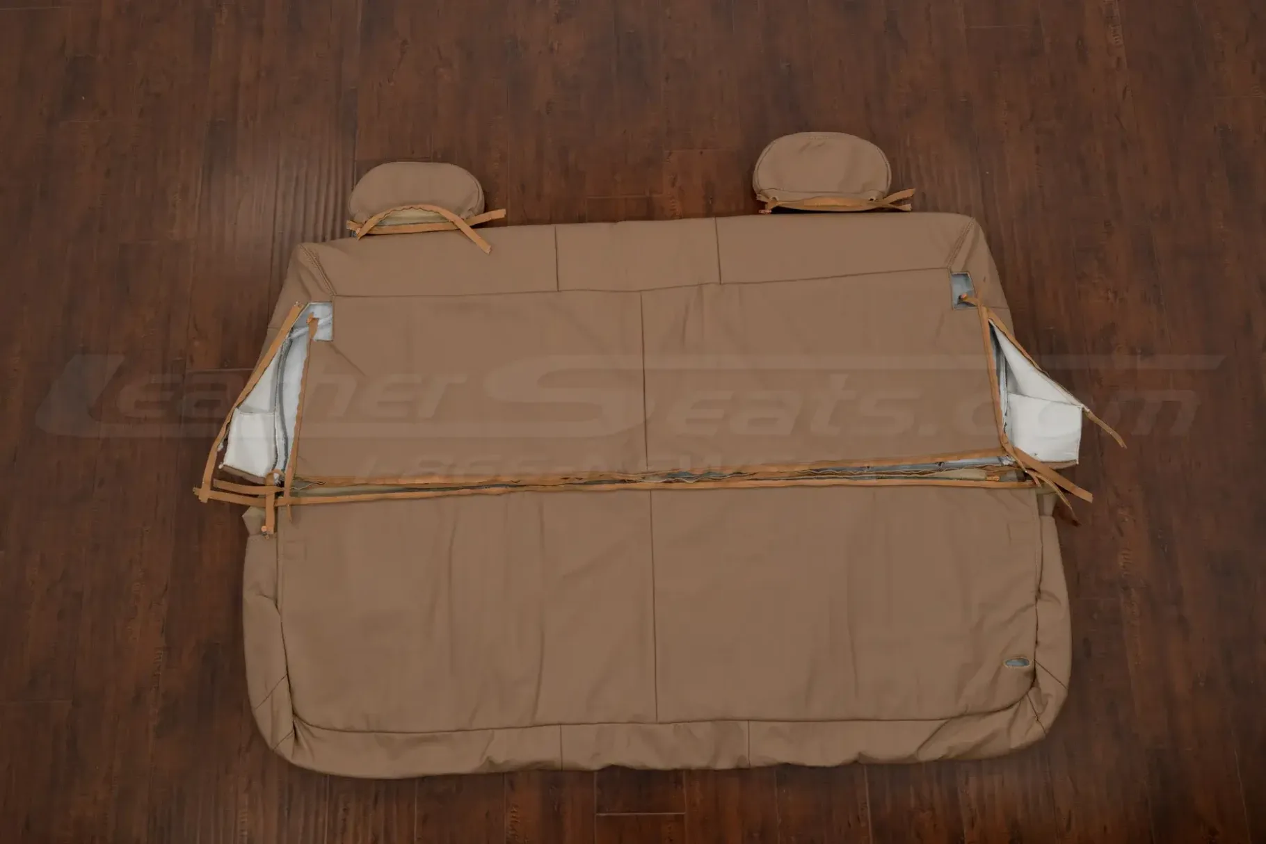 Rear seat obs silverado seat covers flipped