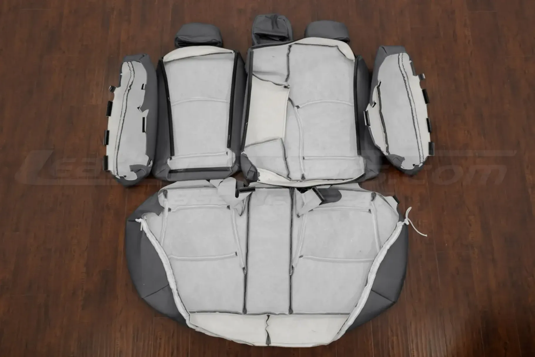 Rear seat Lapis sonata interior kit flipped