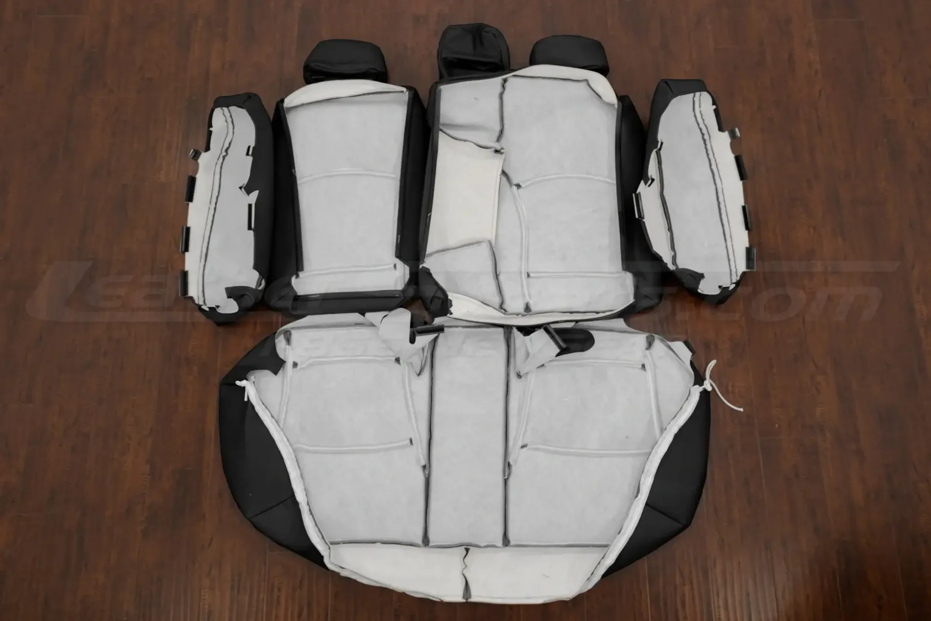 Rear seat Sonata upholstery flipped