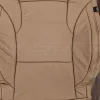 Perforated leather backrest cover - mid range