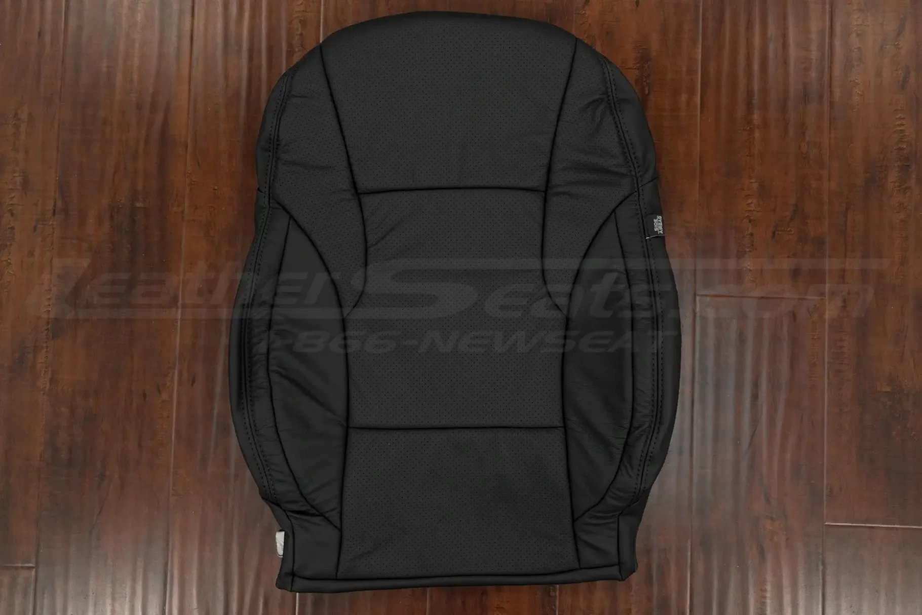 Leather backrest upholstery for Hyundai Sonata with perforation