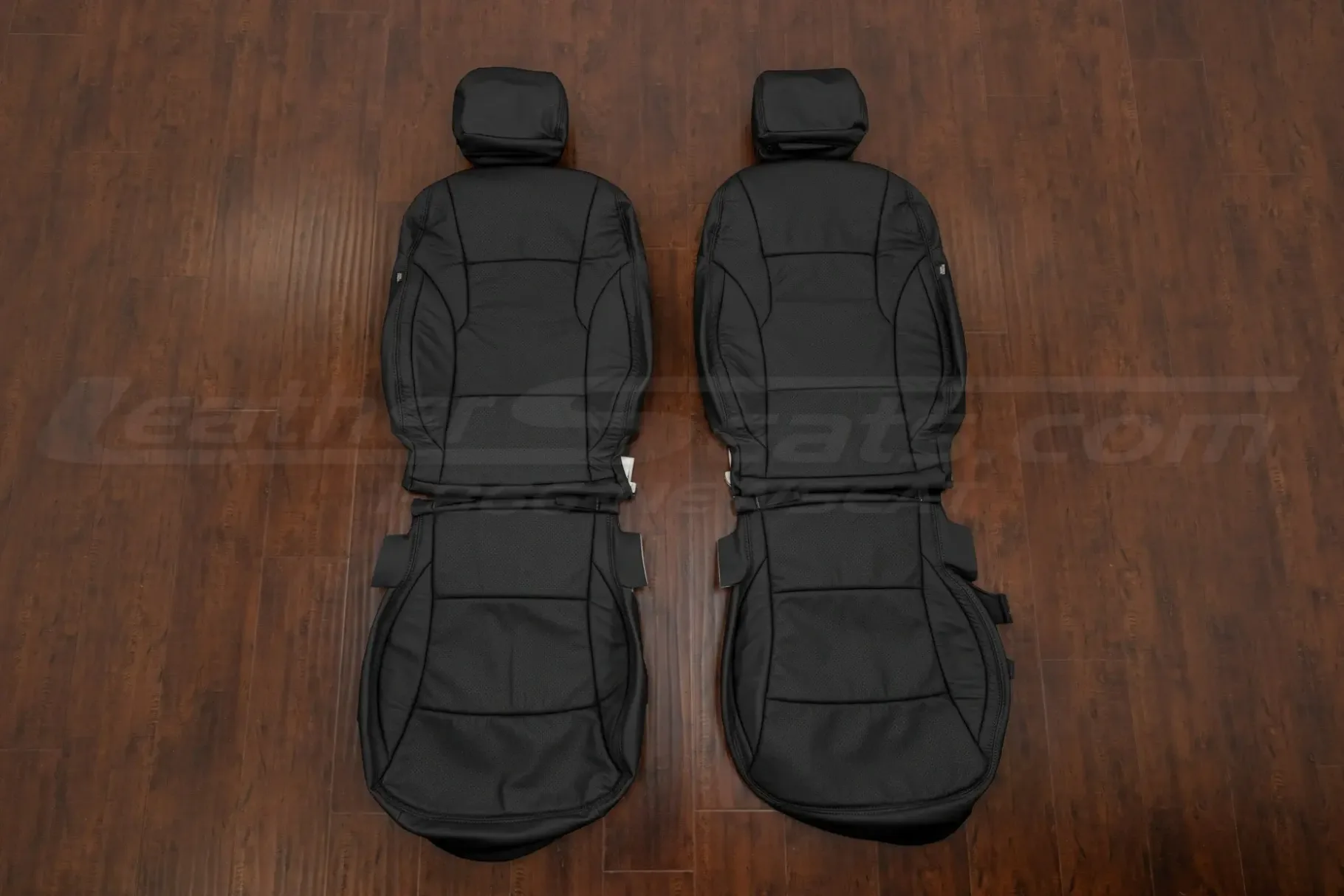 Hyundai Sonata Black leather seat interior kit - front seat upholstery