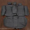 Sonata rear seat upholstery in 60/40 split backrest with armrest and bolsters