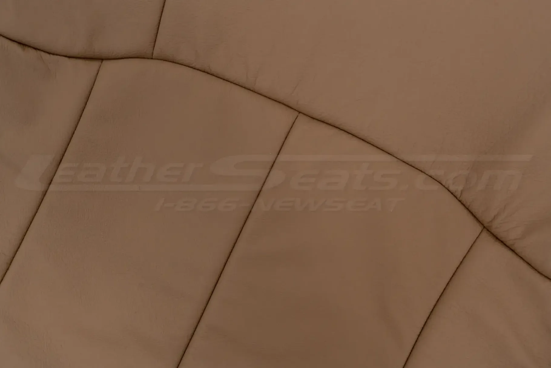 Teak automotive grade leather close-up texture