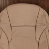 Upper section of perforated hyundai sonata leather backrest