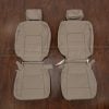 2012-2015 Honda Pilot Custom leather seat upholster kit in Shale (OEM Beige)