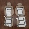 Front seat beige honda pilot seat covers flipped
