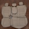 Middle row beige upholstery with arrmrest for honda pilot
