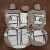 Middle row honda pilot leather upholstery flipped