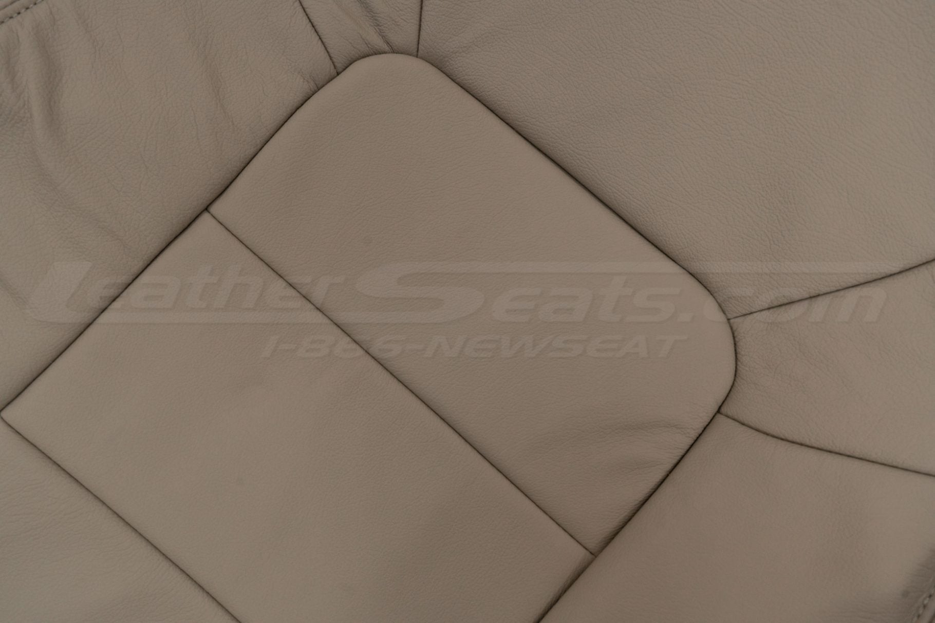 Automotive leather texture close up - Honda Pilot Beige