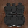 Rear seat leather upholstery with armrest for Subaru Forester