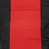 Perforated Bright Red Body section of backrest
