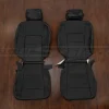 Honda Pilot Black Leather Seat Covers - Front seat replacement upholstery