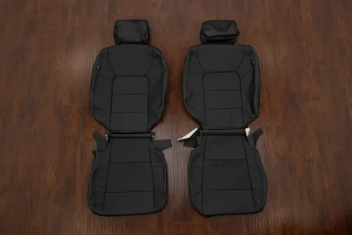 2012-2015 Honda Pilot Black Leather Seat Upholstery Kit - Featured Image