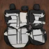 Middle row hona pilot replacement leather seat covers flipped