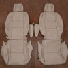 Lexus GX470 replacement leather seat covers - Front seat upholstery with armrests