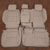 Custom lexus gx470 replacement leather seat covers - middle row with armrest