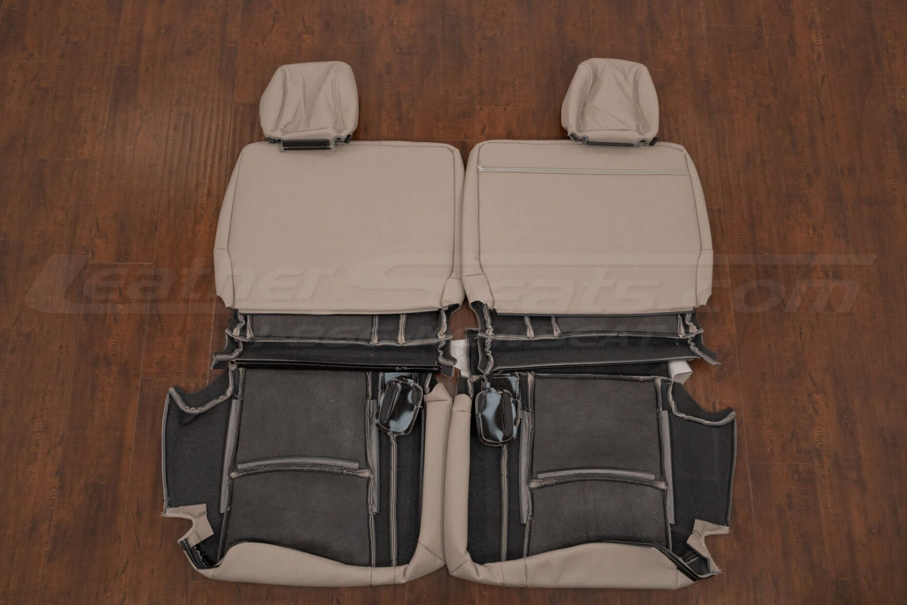 Lexus GX471 third row seat covers flipped