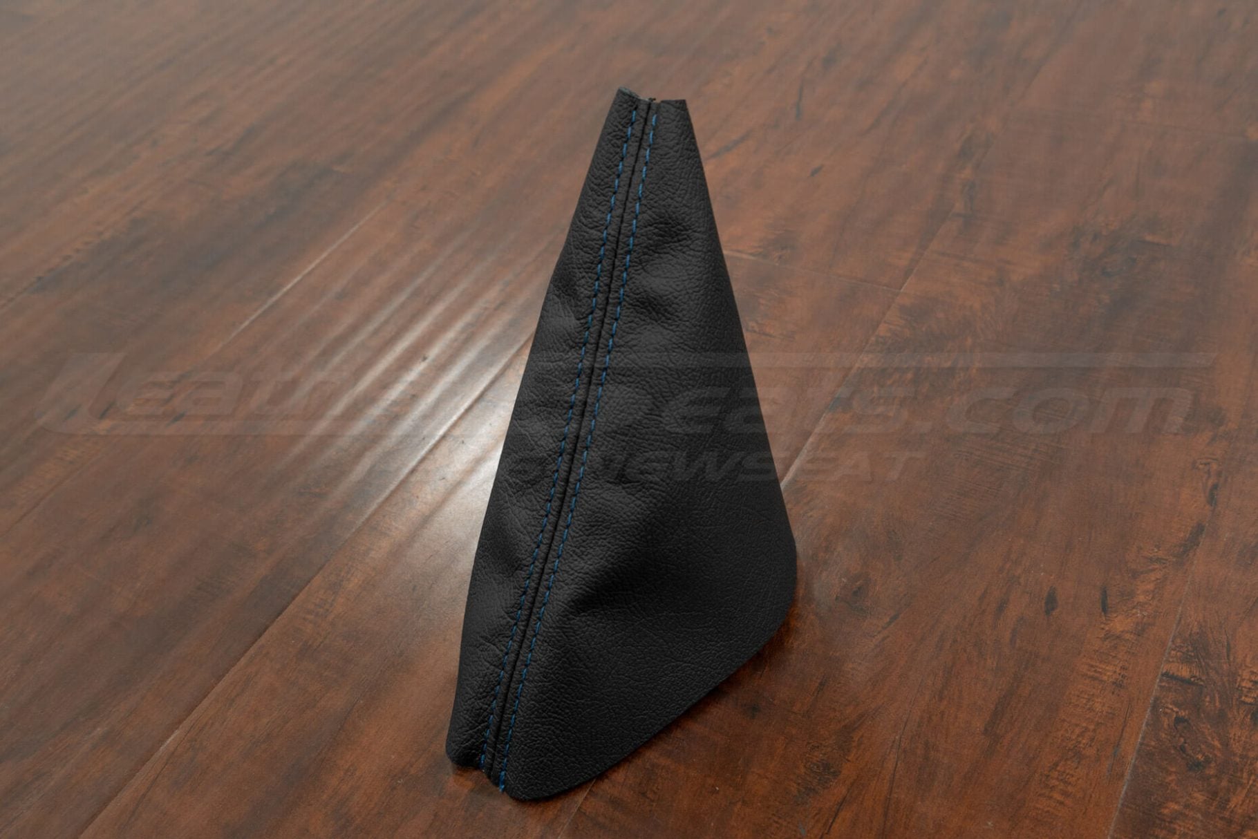 Mazda Miata custom leather e-brake boot upholstery