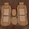 1985-1991 Jeep Grand Wagoneer custom leather seat uphlstery kit - Camel/Bisque