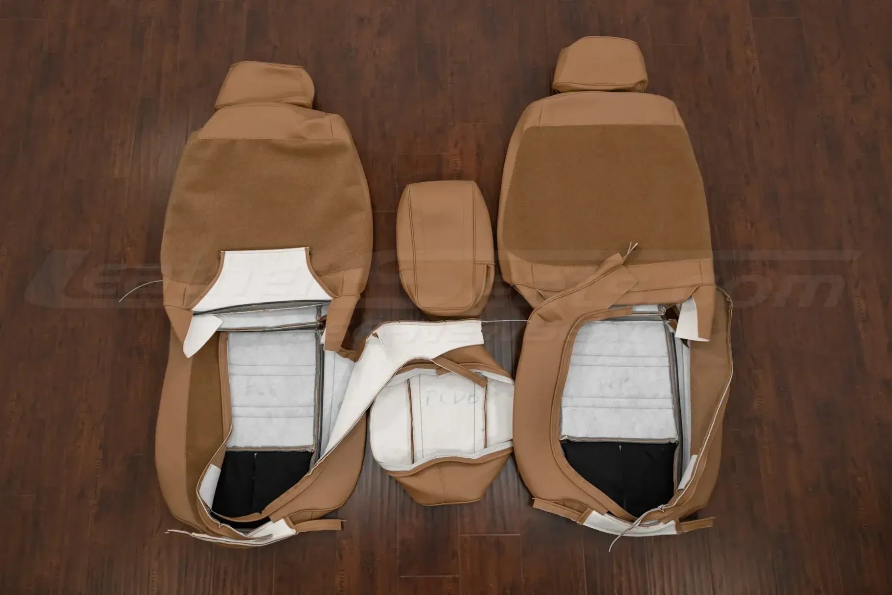 Front seat Grand Wagoneer upholstery flipped