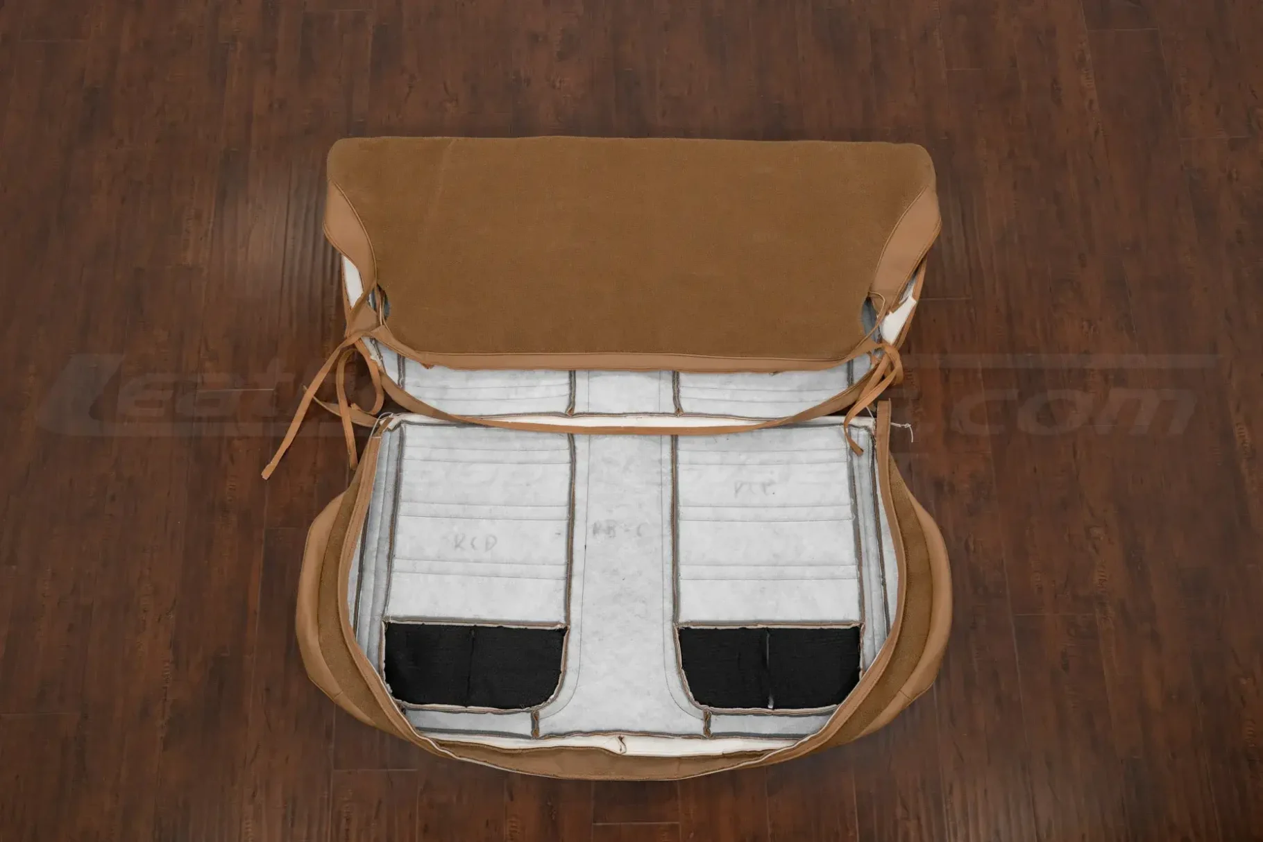Jeep Grand Wagoneer rear seat covers flipped