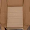 Bisque insert section of backrest upholstery