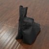 Black leather shift boot upholstery for ford mustang