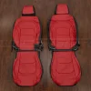Chevrolet Camaro black/red replacement leather seat covers - front seat upholstery