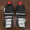 Front seat camaro leather seat upholstery flipped